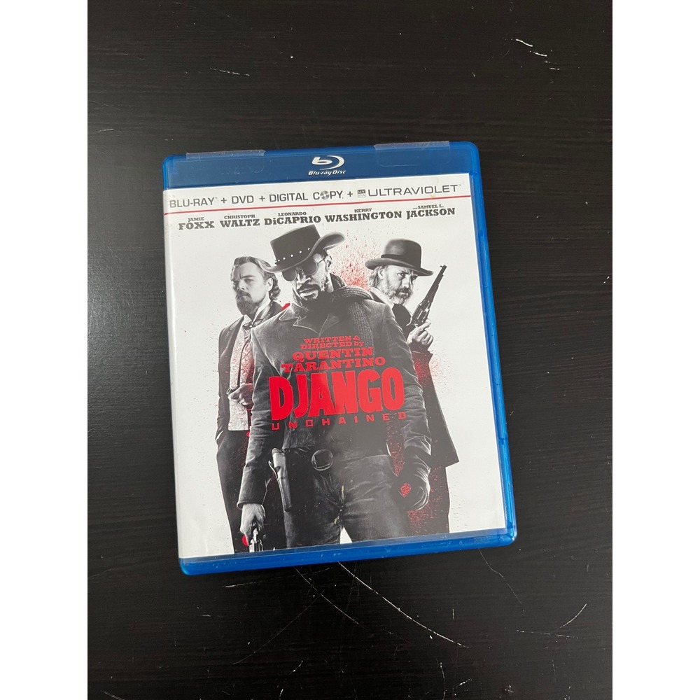 Django Unchained Blu-ray DVD Combo Pack Quentin Tarantino Jamie Foxx 2013 R